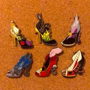 Disney Pins Villain Shoe Collection